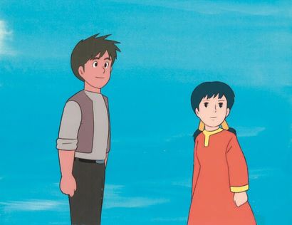 null CONAN LE FILS DU FUTUR (Hayao Miyazaki) Nippon animation, 1978 - 1979. Cellulo...