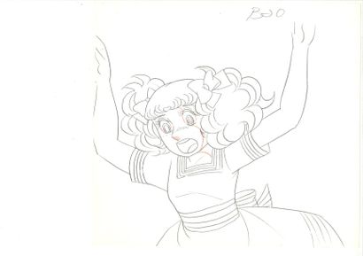 null CANDY (Mizuki Kyoko) Toei. Dessin d'animation de Candy. Format : 24,5 x 26,5...