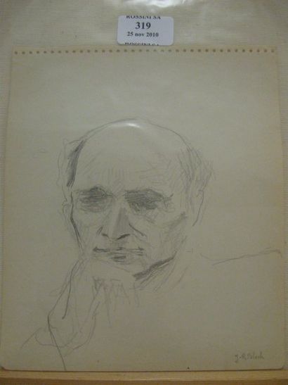 Serge FOTINSKY (1887 - 1971) Jean-Richard Bloch
Crayon. 18 x 21 cm.



 Congrès International...