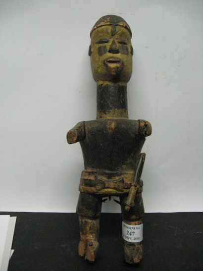 AFRIQUE Marionnette IGBO / IBIBIO (Nigeria) Utilisée par la société d'initiation...