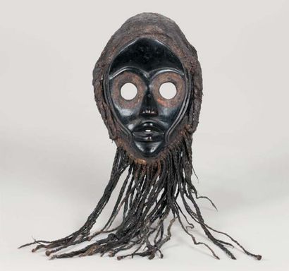 AFRIQUE Masque DAN (Côte d'Ivoire) Superbe masque "GUNYE GE" (de course) ou "ZAPKEI...