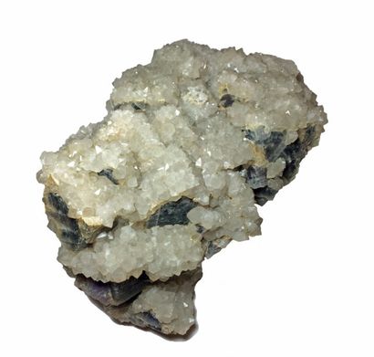 null Deux beaux minéraux d'Espagne : BLENDE et DOLOMITE (30 cm). FLUORINE en cubes...