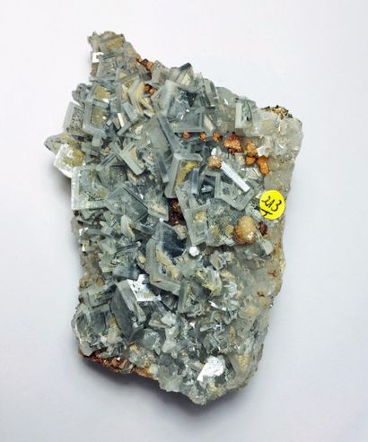 null Deux jolis minéraux de Madan, Bulgarie : QUARTZ (23 cm) en cristaux jusqu'à...