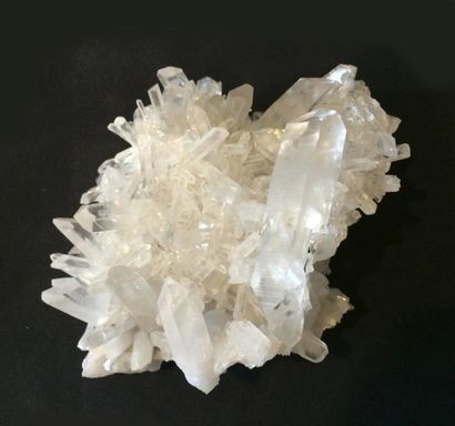 null Très joli QUARTZ de l'Arkensas (20 x 15 x 11 cm) : buisson de cristaux terminés,...