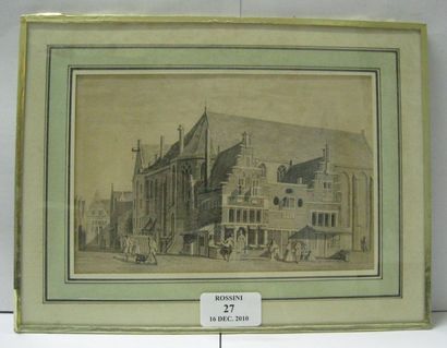 Ecole Hollandaise (Dans le goût du XVIIIe siècle)