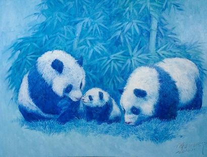 « La famille de panda »
-
60 x 80 CM

XIE...