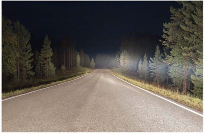Eric Lefortson- Hossa (né en 1970) Single road, Carélie - Finland 2015