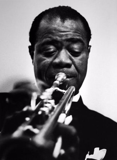 null FOURNOL Luc (1931 - 2007)

Louis Armstrong 

Tirage format 40x30 cm signé 
...