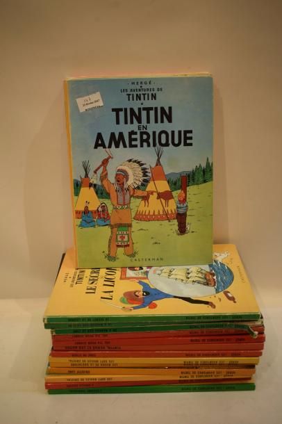 null HERGE

Tintin

Important lot de 15 albums en réédition du début des années 60...