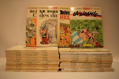 null UDERZO

Asterix

Fort lot de 32 volumes, éditions originales et rééditions (EO...
