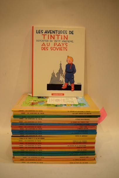 null HERGE

Tintin

22 volumes en réédition du début des années 60 4ème plat B

(frottements,...
