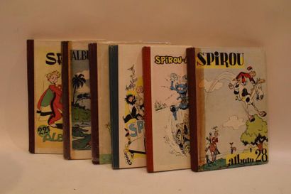 null JOURNAL DE SPIROU

Lot de six reliures en très bon état comprenant les 22, 23,...