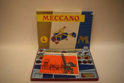 null MECCANO : 3 boites n° 3 - 4 - 5.