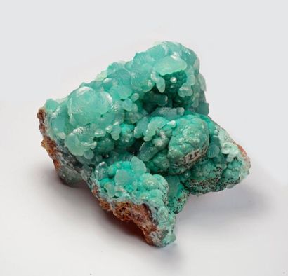 null Jolie petite SMITHSONITE mamelonnée bleu vert (7 cm), probablement de Sinaloa,...