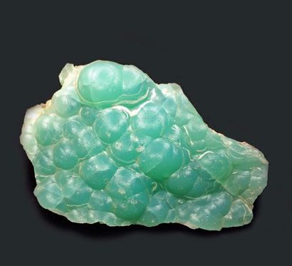 null Jolie SMITHSONITE (10 cm) bleu vert et soyeuse, probablement Sinaloa, Mexique...