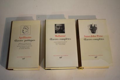 null [PLEIADE] [SAINT-JOHN PERSE/MALLARME/ APOLLINAIRE]

Ensemble de trois volumes...