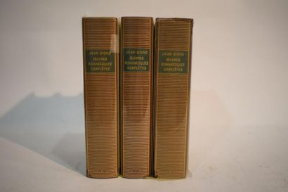 null [PLEIADE] [GIONO]

Ensemble de trois volumes : GIONO oeuvres romanesques complètes.

Manque...