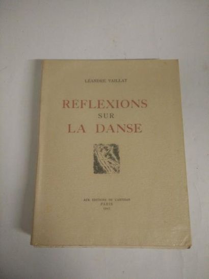 null [DANSE]

Léandre VAILLAT. Réflexions sur la Danse. Paris, Editions de l'artisan,...