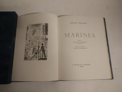 null [PEILLARD Léonce]. 

Marines. Préface de Claude Farrère. Paris, Girard & Cie,...