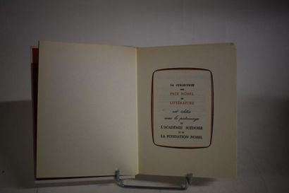 null Importante collection de Prix Nobel de littérature française de 1901à 1963 composée...