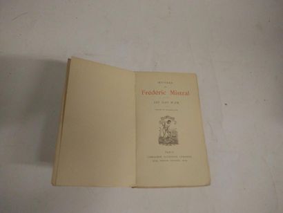 null [MISTRAL Frédéric]

- Les olivades, recueil de poésies provençales, Paris, Librairie...