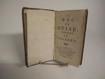 null [DUC DE GUISE]

Le Duc de Guise surnom le Balafré, Paris, chez Claude Barbin,...