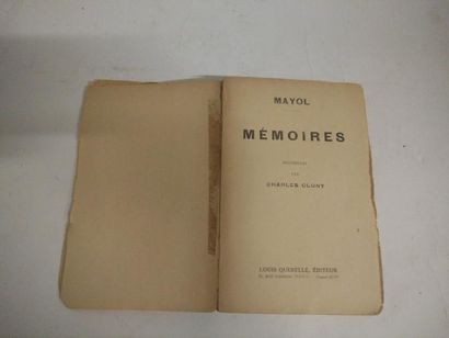 null [MAYOL Félix] 

Les mémoires de Mayol, Louis Querelle éditeur (livre en l'état)

Envoi...