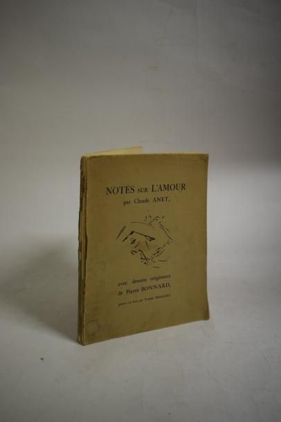 null [ANET Claude] (1868-1931)

Notes sur l'amour, exemplaire sur alfa bouffant avec...