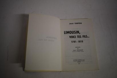 null [ Limousin ] [ Révolution française ] 



Ensemble de deux ouvrages : 



Limousin,...