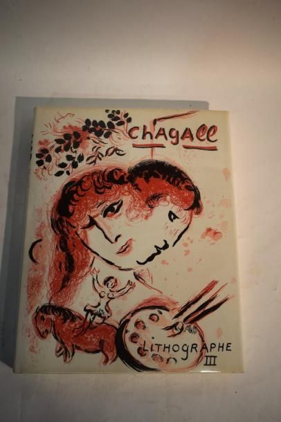 null [CHAGALL] 

MOURLOT (F.) et SORLIER (Ch.). Chagall lithographe Tome I, II, III,...