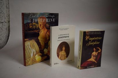 null [ Empire ] [ Joséphine ] 



Ensemble de trois ouvrages : 



L'impératrice...