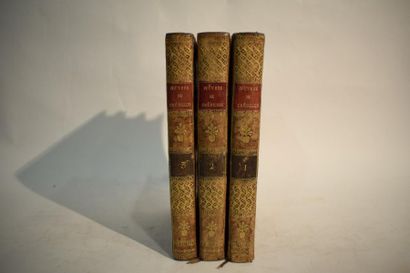 null [LITTERATURE]

CREBILLON, Oeuvres complètes, 3 volumes, Paris, 1785, chez les...