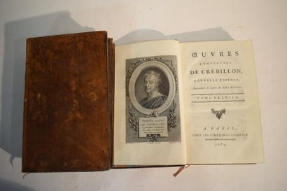 null [LITTERATURE]

CREBILLON, Oeuvres complètes, 3 volumes, Paris, 1785, chez les...