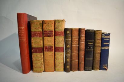 [DIVERS]

Lot de 10 volumes comprenant 

MAYNE...