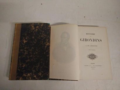 null [ POESIE ]

LAMARTINE (A.de). Histoire des Girondins. Furne et Cie, 1848. 8...