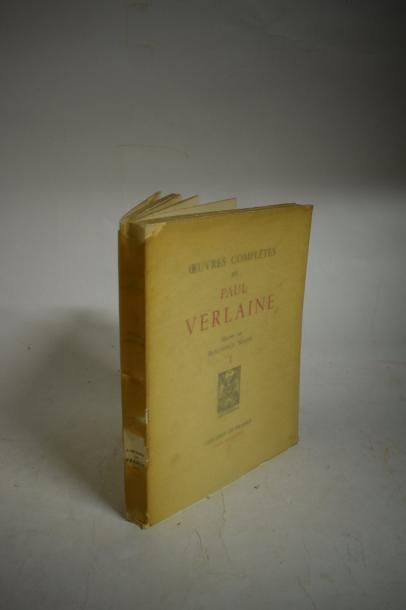 null [ VERLAINE ]



Verlaine Paul. Oeuvres complètes. Librairie de France, Paris....