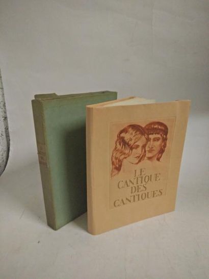 null [COURBOULEIX Léon]

LE CANTIQUE DES CANTIQUES

Un volume, in-folio, en feuilles...