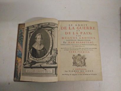 null [ MILITARIA ]

GROTIUS (Hugo de Groot, dit). Le Droit de la guerre et de la...