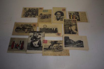 null [ Cartes postales ] [ Djibouti ] 

Ensemble de onze cartes postales.