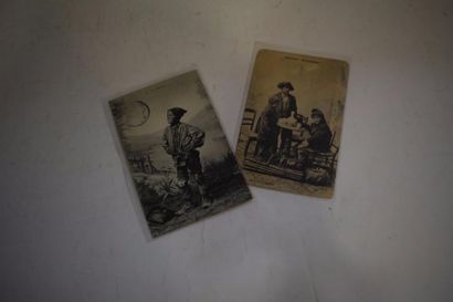 null [ Cartes postales ] [ Petit métier ] [ Savoie ]

Ensemble de deux cartes postales...