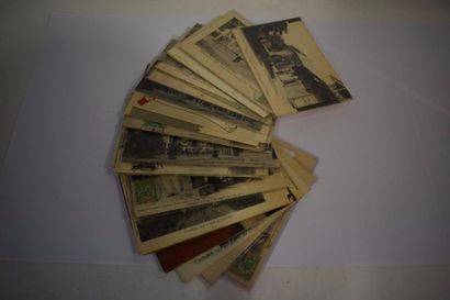 null [ Cartes postales ] [ Madagascar ]

Ensemble de 46 cartes postales, vues di...