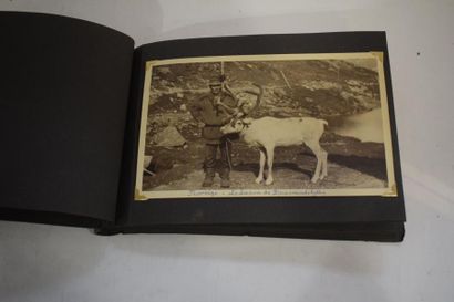 null Lots de trois albums photos Expédition dans le Grand Nord, années 1930