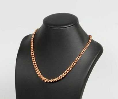 null Collier maille or jaune 18K (750)

Poids : 17,5 g.