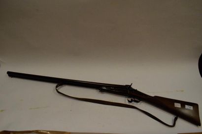 null Fusil de chasse à canons juxtaposés 

Système à broche. 

XIXème siècle