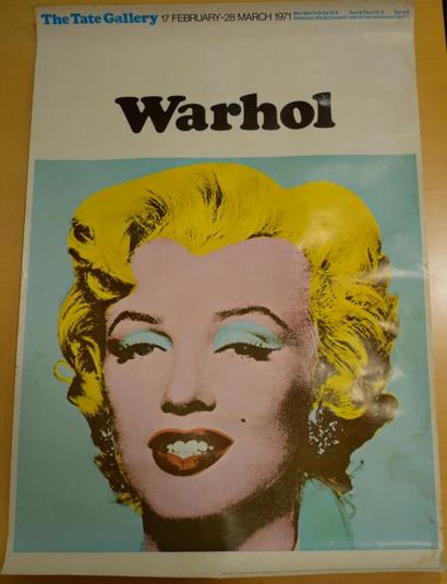 Affiche originale anglaise d’ANDY WARHOL...