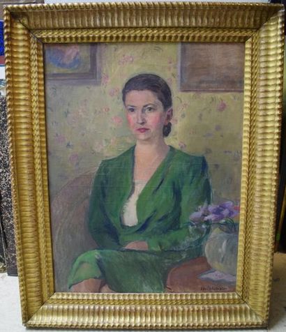 null AUDIBERT Louis (1881-1933)

Portrait de femme

Huile sur toile, signée en bas...