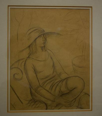 null FEHR Henri (1890-1974)

Femme au chapeau

Dessin au crayon signé en bas à gauche,...