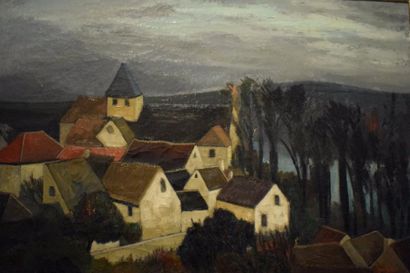 null GUYOT Georges Lucien (1885-1973)

Vue d'un village

huile sur toile signée en...