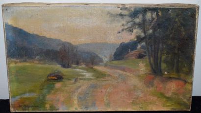 null MARCHAL Henri (1878 - 1942)

Paysage 

Huile sur toile signée en bas à gauche...