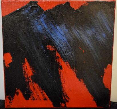 null MARIE Jean-Jacques (1949), Composition n°238, acrylique sur toile, 40 x 40 ...